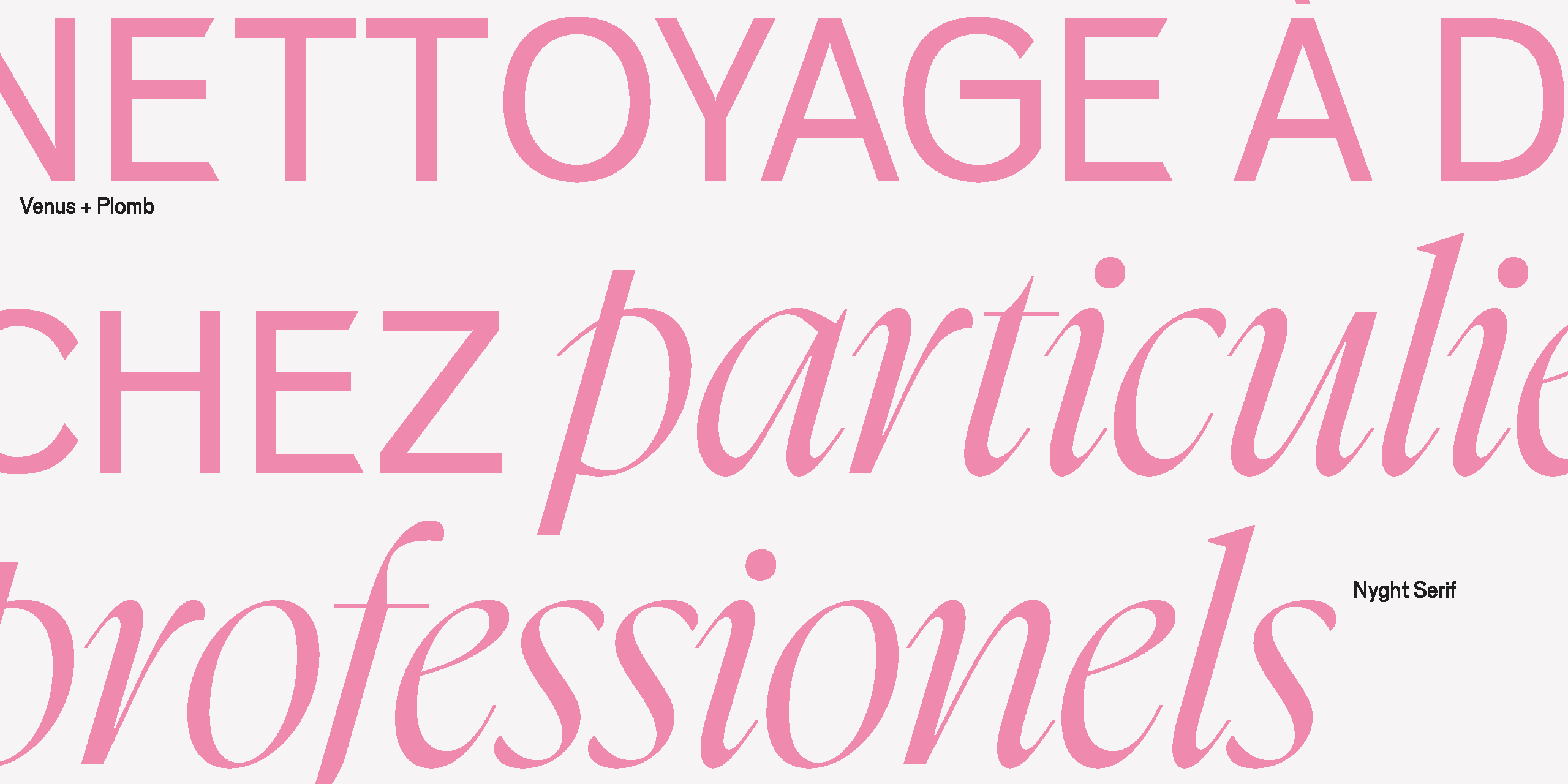 mise en page typographique