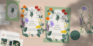 prints du branding de Nuances Design&Collab'