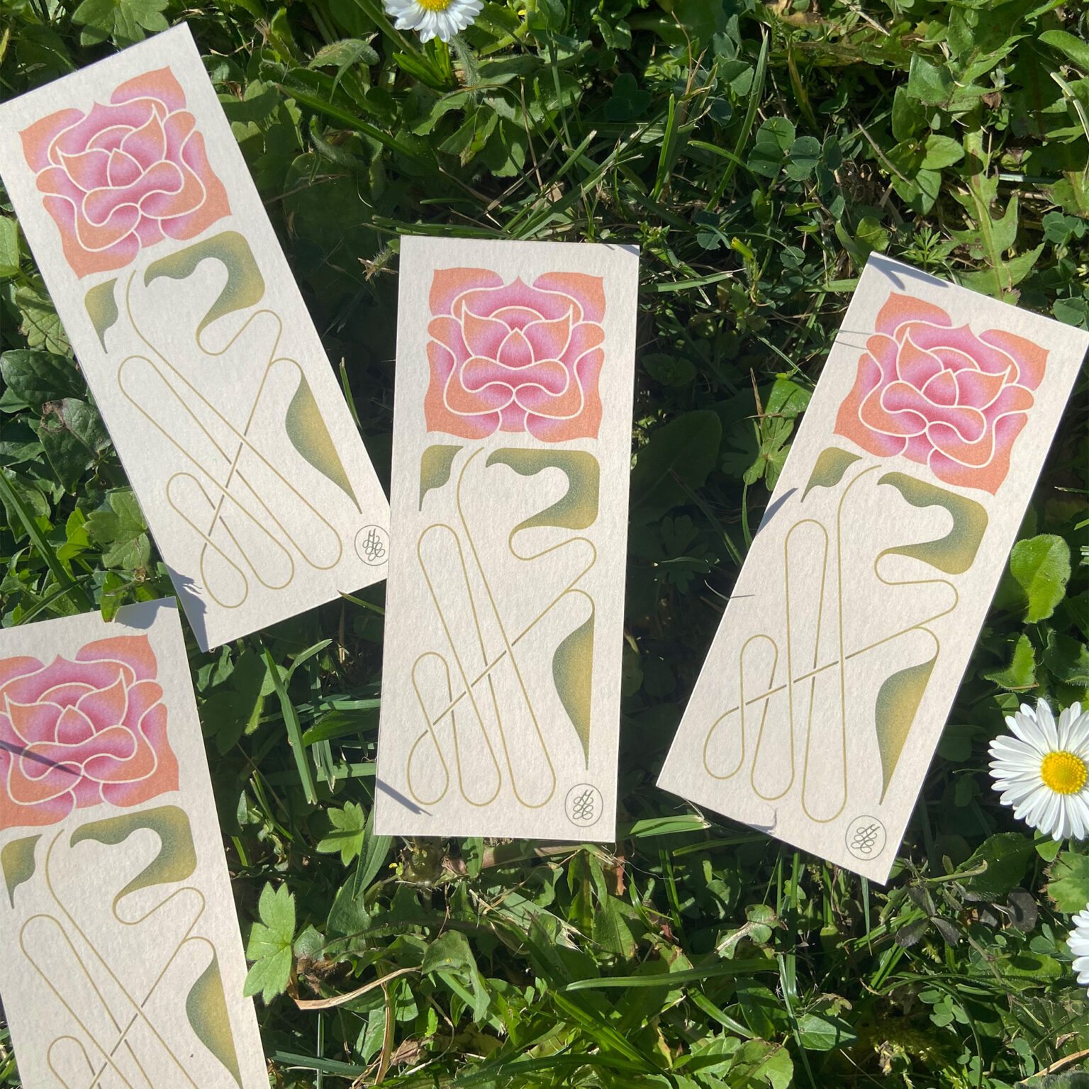 design de marque page pour le calendrier de l'avant de Nuances Design&Collab regroupant des créateurs.